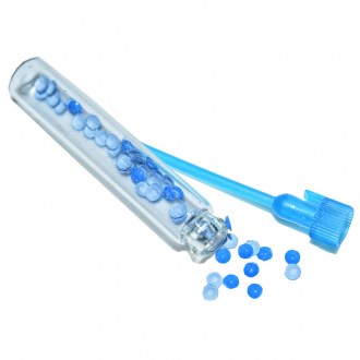 Opalitové značky - bez čísel - 60ks - různé barvy